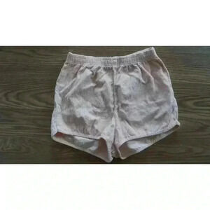 American Apparel Corduroy Light Pink High Waisted Shorts, Size XS